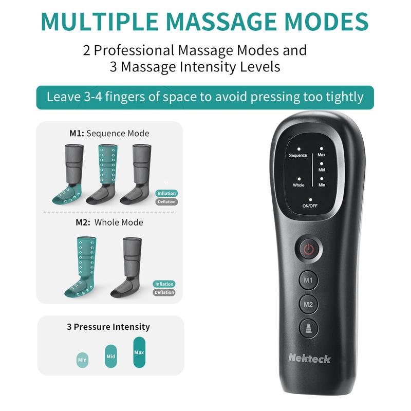 Nekteck™ Air Compression Leg Massager