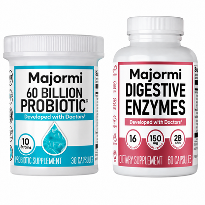 Hack Your Tummy™ Digestive Enzymes + Probiotic Bundle